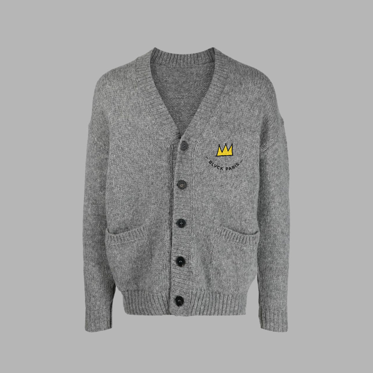 'CROWN' CARDIGAN | BASQUIAT