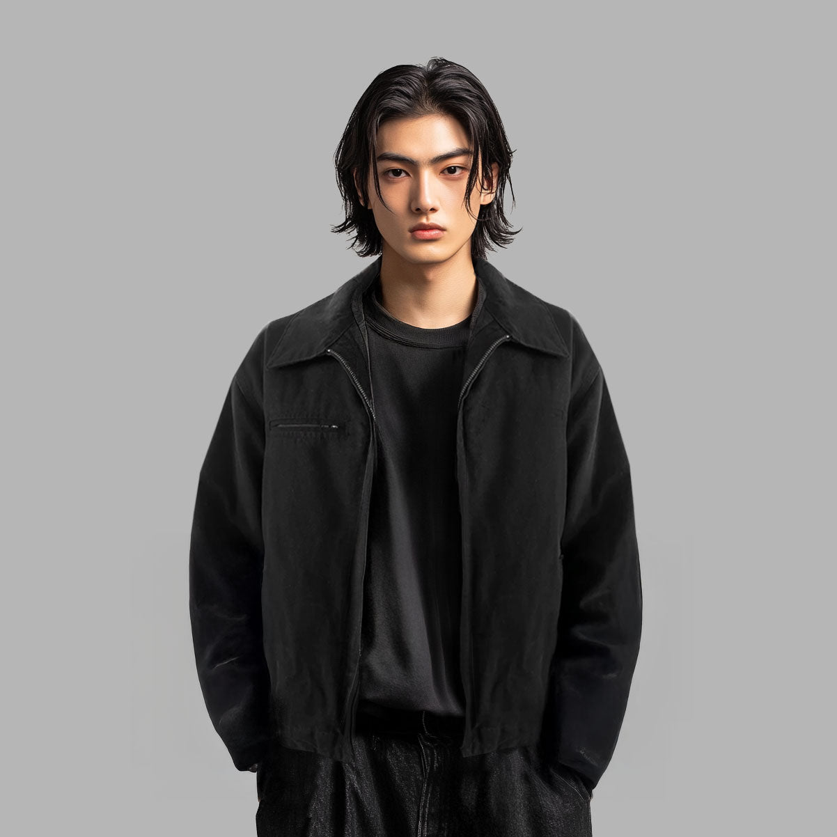 ESSENTIAL ZIP UP JACKET