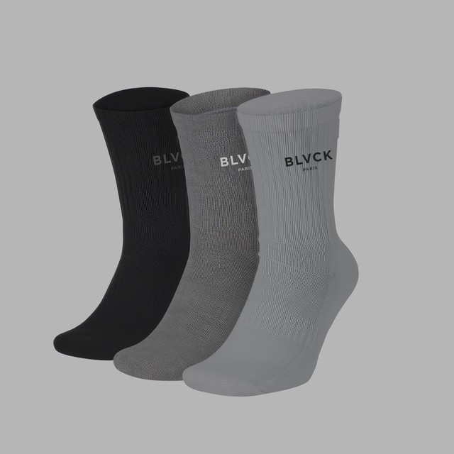 BRANDED SOCKS 'Shades' (3 Colors - set)