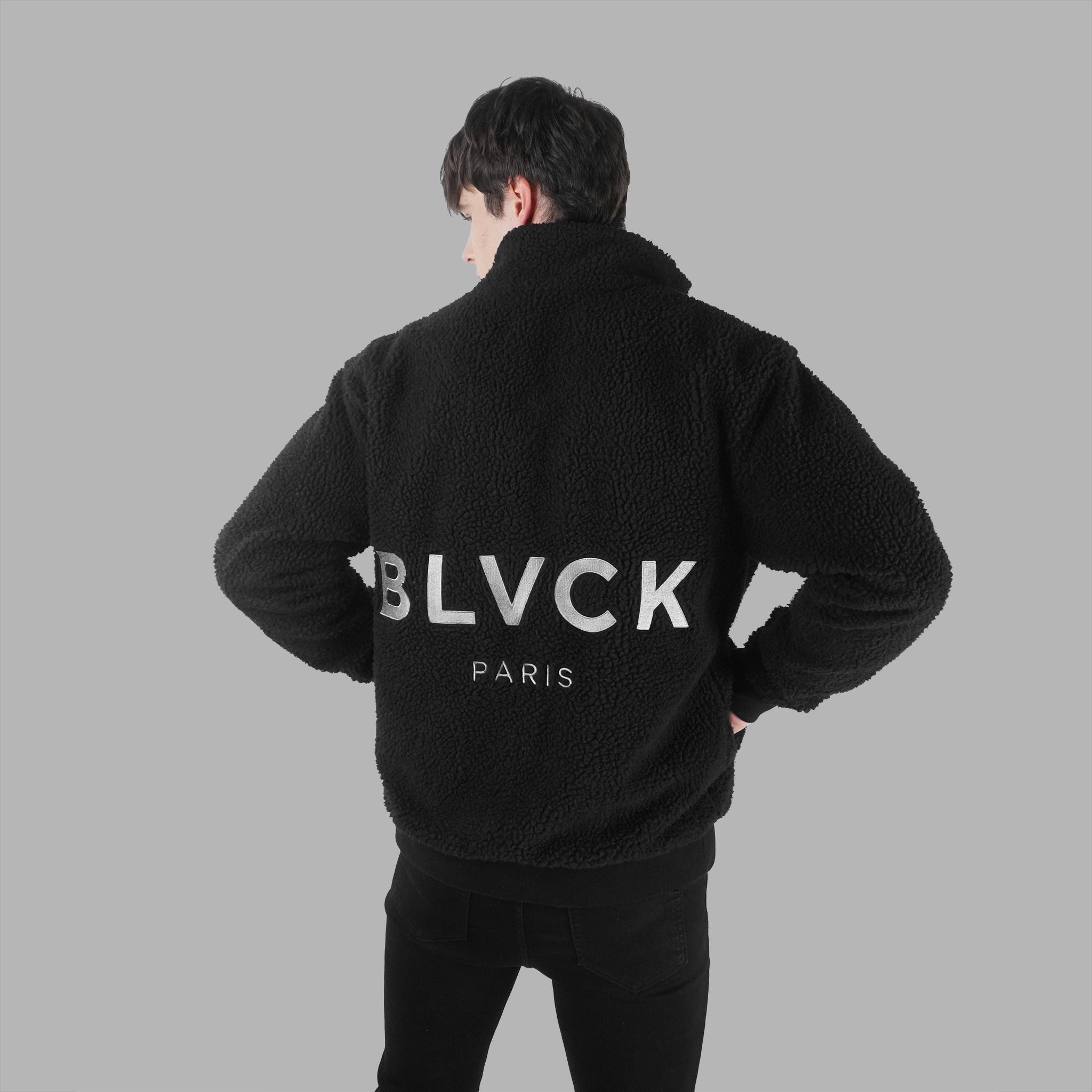 BOLD FLEECE JACKET [ BLVCK PARIS ] フリースジャケット – Blvck
