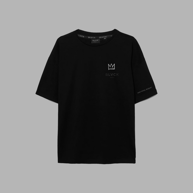 CROWN OVERSIZED TEE | BASQUIAT – Blvck Paris - Japan CROWN OVERSIZED TEE | BASQUIAT – Blvck Paris - Japan
