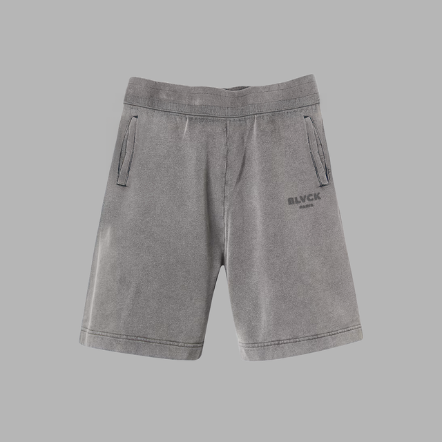 関税込み♪【BLVCK PARIS】Acid Wash ★ ロゴ ショーツ ACID WASH SHORTS – Blvck Paris - Japan