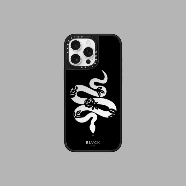BLVCK スネークデザイン iPhoneケース FLORAL SNAKE IPHONE CASE | CASETiFY – Blvck Paris - Japan