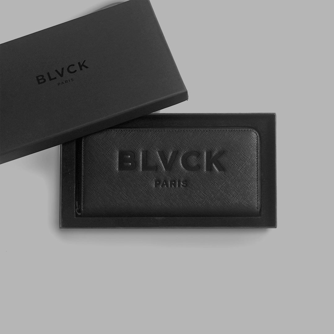 CLASSIC ZIPPED WALLET – Blvck Paris - Japan