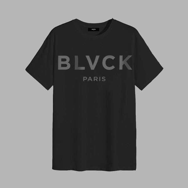 BLVCK PARIS パターンTシャツ 関税送料込み BLVCK PARIS（ブラックパリ）の「BLVCK SKULL TEE（Tシャツ