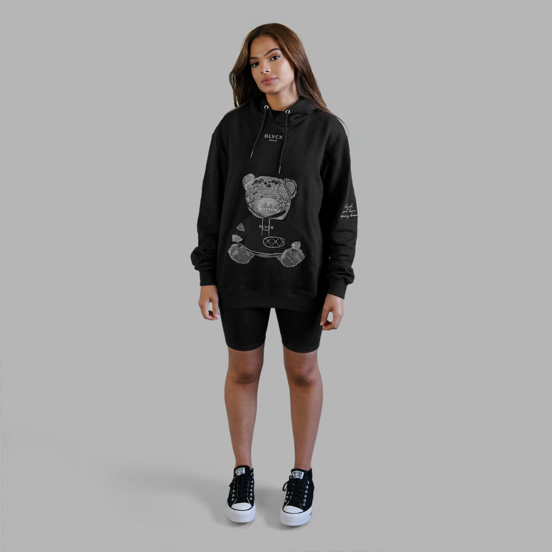 EVIL TEDDY HOODIE | FLEECE COTTON – Blvck Paris - Japan