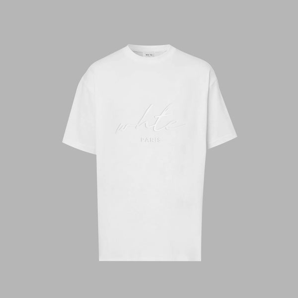 EMBROIDERED SIGNATURE OVERSIZED TEE – Blvck Paris - Japan