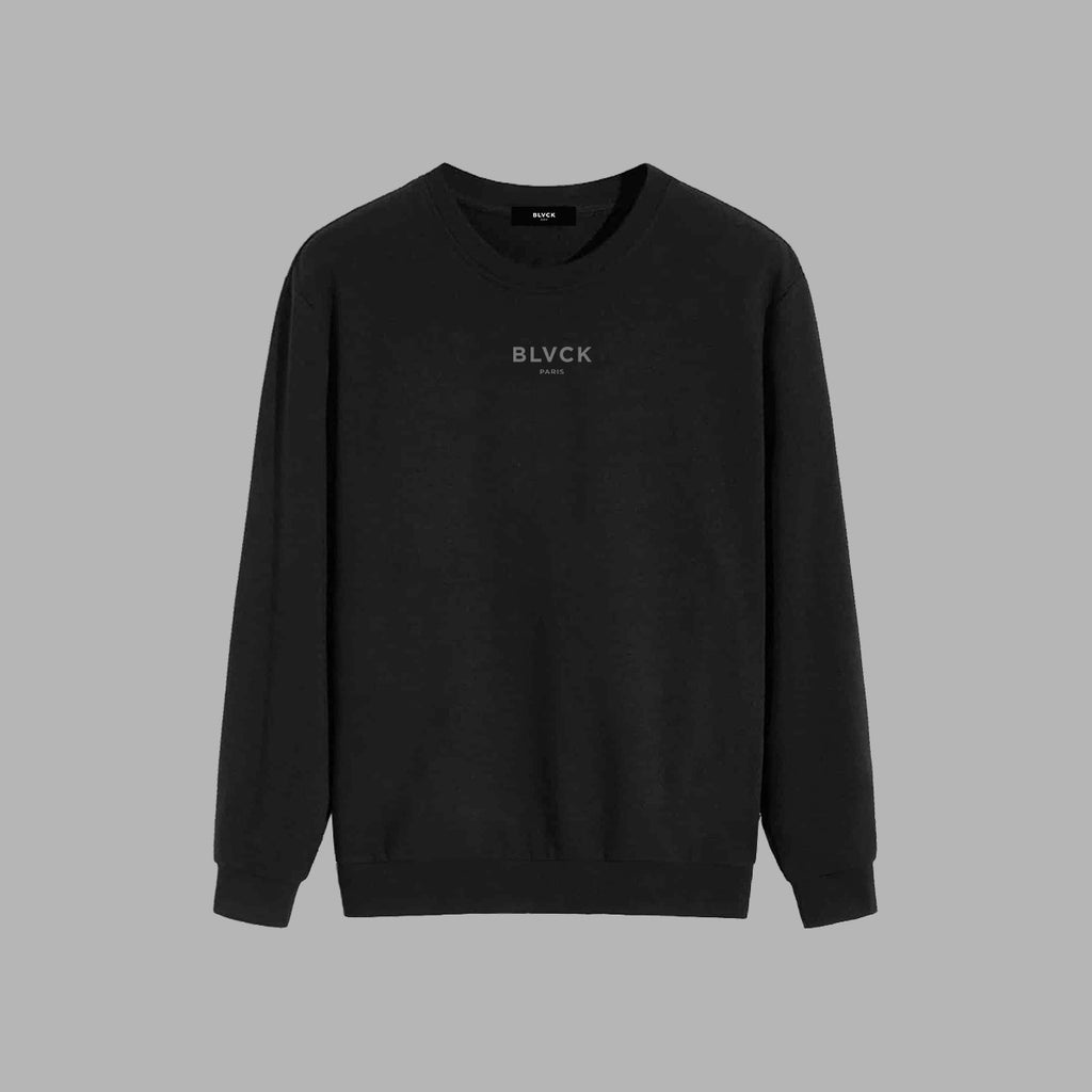 BRANDED CASHMERE SWEATER [ BLVCK PARIS ] ブランドカシミアセーター