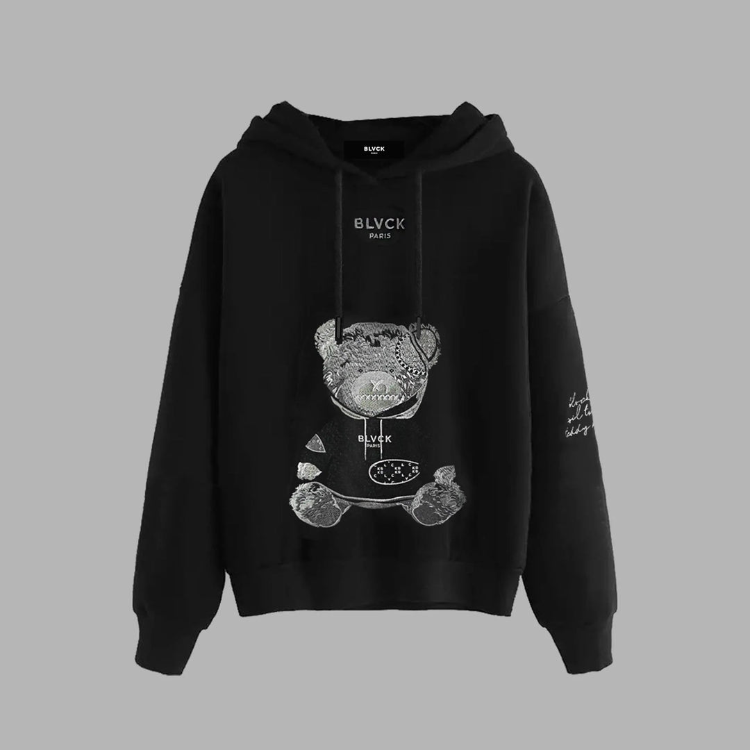 EVIL TEDDY HOODIE | FLEECE COTTON – Blvck Paris - Japan